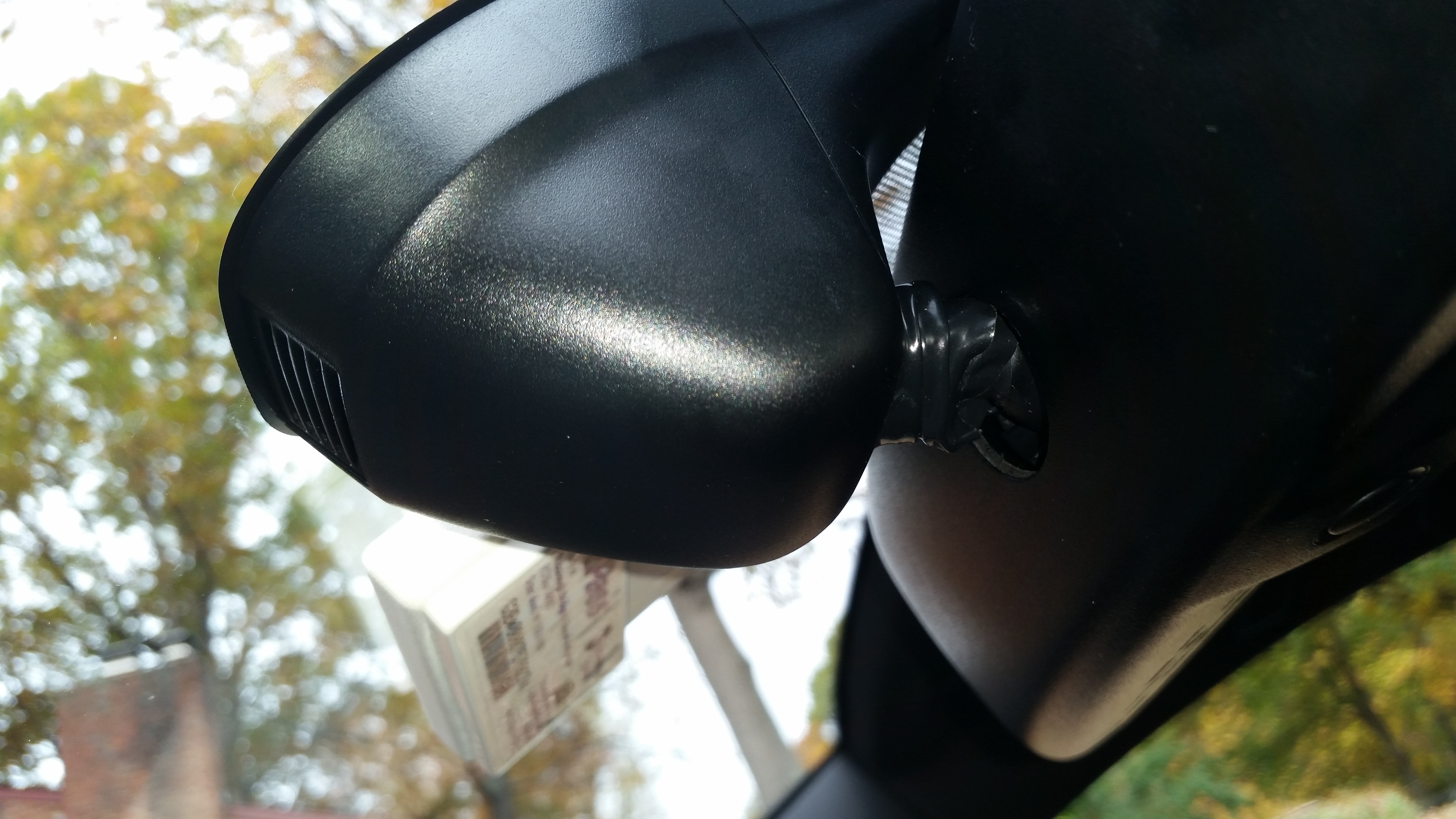 How to secure rattling rear view mirror shroud VW Vortex Volkswagen